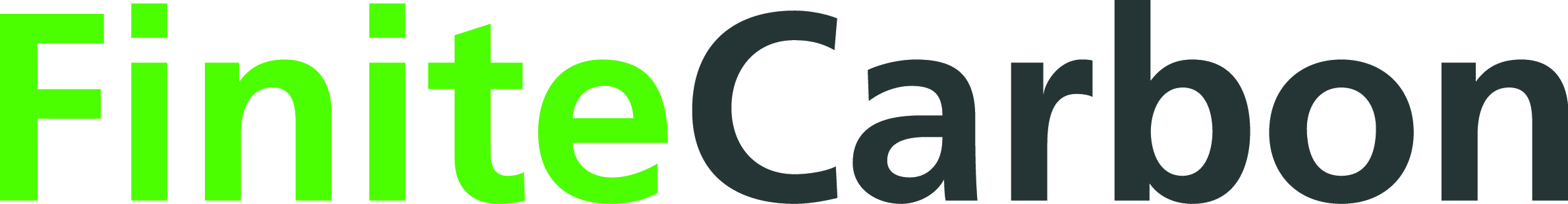 Finite Carbon